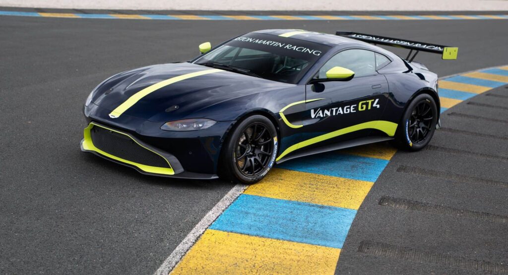 2019 Aston Martin Vantage with Öhlins TTX Suspension Technology